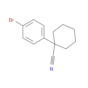 1-(4-Bromophenyl)cyclohexanecarbonitrile
