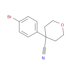 4-(4-Bromophenyl)tetrahydro-2H-pyran-4-carbonitrile
