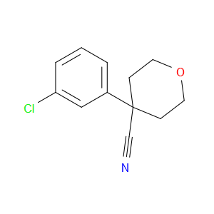4-(3-Chlorophenyl)tetrahydro-2H-pyran-4-carbonitrile