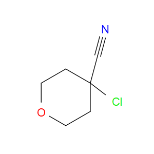 4-Chlorotetrahydro-2H-pyran-4-carbonitrile