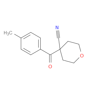 Tetrahydro-4-(4-methylbenzoyl)-2H-pyran-4-carbonitrile