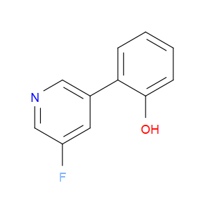 Phenol, 2-(5-fluoro-3-pyridinyl)-