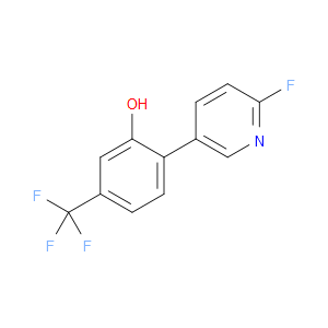 Phenol, 2-(6-fluoro-3-pyridinyl)-5-(trifluoromethyl)-