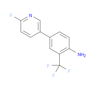 Benzenamine, 4-(6-fluoro-3-pyridinyl)-2-(trifluoromethyl)-