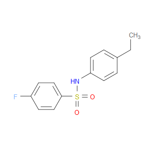 N-(4-Ethylphenyl)-4-fluorobenzenesulfonamide