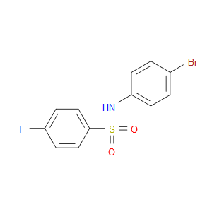 N-(4-Bromophenyl)-4-fluorobenzenesulfonamide