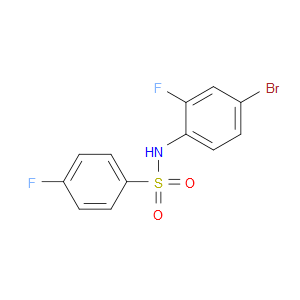 N-(4-Bromo-2-fluorophenyl)-4-fluorobenzenesulfonamide