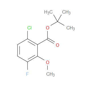 tert-butyl 6-chloro-3-fluoro-2-methoxybenzoate