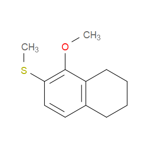 (1-methoxy-5,6,7,8-tetrahydronaphthalen-2-yl)(methyl)sulfane