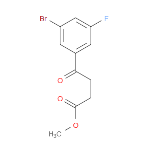 Methyl 3-bromo-5-fluoro-γ-oxobenzenebutanoate