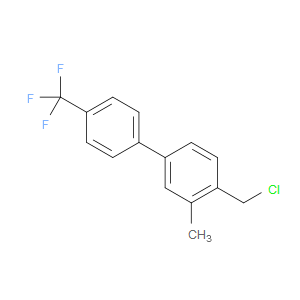 4-(Chloromethyl)-3-methyl-4'-(trifluoromethyl)-1,1'-biphenyl