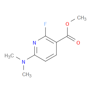 methyl 6-(dimethylamino)-2-fluoronicotinate