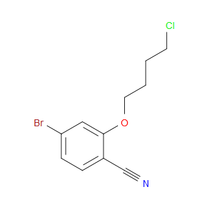 4-Bromo-2-(4-chlorobutoxy)benzonitrile