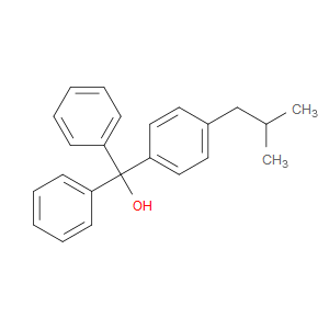 4-(2-Methylpropyl)-α,α-diphenylbenzenemethanol