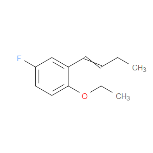 2-(1-Buten-1-yl)-1-ethoxy-4-fluorobenzene