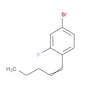 4-Bromo-2-fluoro-1-(1-penten-1-yl)benzene