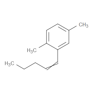 1,4-Dimethyl-2-(1-penten-1-yl)benzene