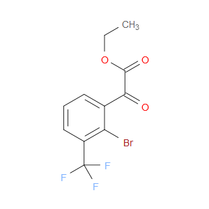 ethyl 2-(2-bromo-3-(trifluoromethyl)phenyl)-2-oxoacetate
