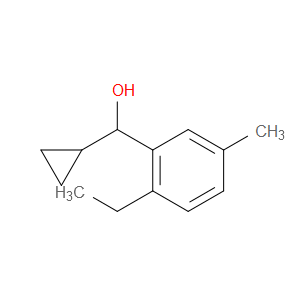 cyclopropyl(2-ethyl-5-methylphenyl)methanol