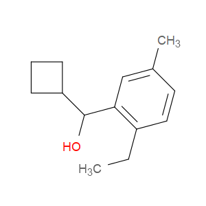 cyclobutyl(2-ethyl-5-methylphenyl)methanol