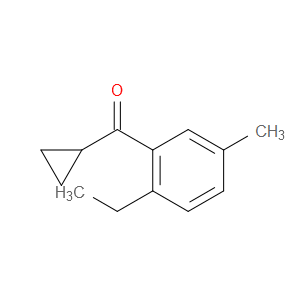 cyclopropyl(2-ethyl-5-methylphenyl)methanone
