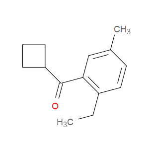 cyclobutyl(2-ethyl-5-methylphenyl)methanone