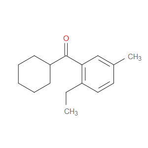 cyclohexyl(2-ethyl-5-methylphenyl)methanone
