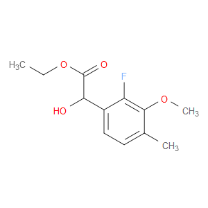 ethyl 2-(2-fluoro-3-methoxy-4-methylphenyl)-2-hydroxyacetate