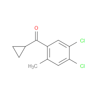 cyclopropyl(4,5-dichloro-2-methylphenyl)methanone