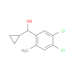 cyclopropyl(4,5-dichloro-2-methylphenyl)methanol