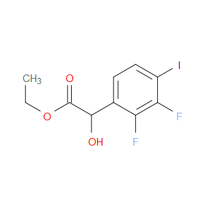 ethyl 2-(2,3-difluoro-4-iodophenyl)-2-hydroxyacetate