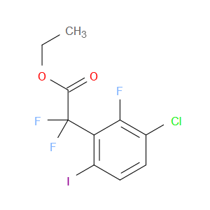ethyl 2-(3-chloro-2-fluoro-6-iodophenyl)-2,2-difluoroacetate