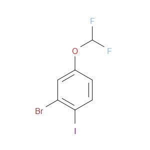 2-Bromo-4-(difluoromethoxy)-1-iodobenzene