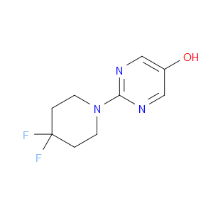 2-(4,4-difluoropiperidin-1-yl)pyrimidin-5-ol