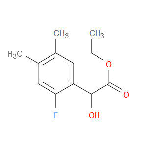 ethyl 2-(2-fluoro-4,5-dimethylphenyl)-2-hydroxyacetate