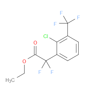 ethyl 2-(2-chloro-3-(trifluoromethyl)phenyl)-2,2-difluoroacetate