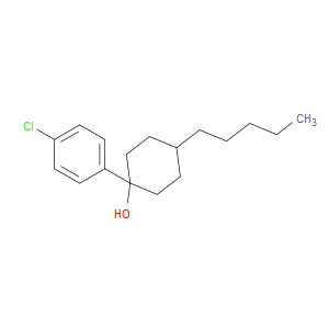 Cyclohexanol, 1-(4-chlorophenyl)-4-pentyl-