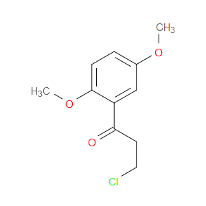 3-Chloro-1-(2,5-dimethoxyphenyl)-1-propanone