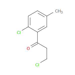 3-Chloro-1-(2-chloro-5-methylphenyl)-1-propanone