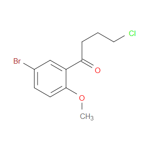 1-(5-Bromo-2-methoxyphenyl)-4-chloro-1-butanone