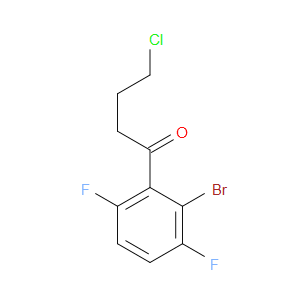 1-(2-Bromo-3,6-difluorophenyl)-4-chloro-1-butanone