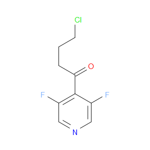 4-Chloro-1-(3,5-difluoro-4-pyridinyl)-1-butanone