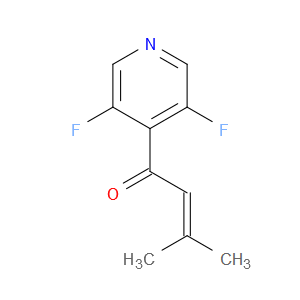 1-(3,5-Difluoro-4-pyridinyl)-3-methyl-2-buten-1-one