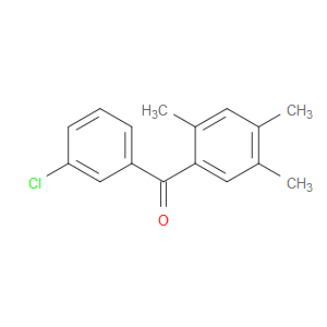 Methanone, (3-chlorophenyl)(2,4,5-trimethylphenyl)-