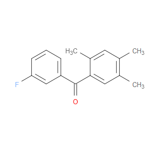 Methanone, (3-fluorophenyl)(2,4,5-trimethylphenyl)-