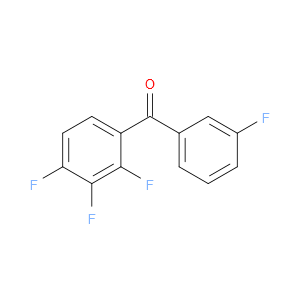 Methanone, (3-fluorophenyl)(2,3,4-trifluorophenyl)-