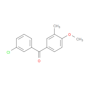 Methanone, (3-chlorophenyl)(4-methoxy-3-methylphenyl)-