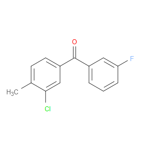 Methanone, (3-chloro-4-methylphenyl)(3-fluorophenyl)-
