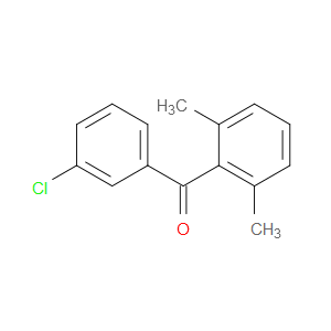 (3-Chlorophenyl)(2,6-dimethylphenyl)methanone