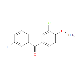 Methanone, (3-chloro-4-methoxyphenyl)(3-fluorophenyl)-
